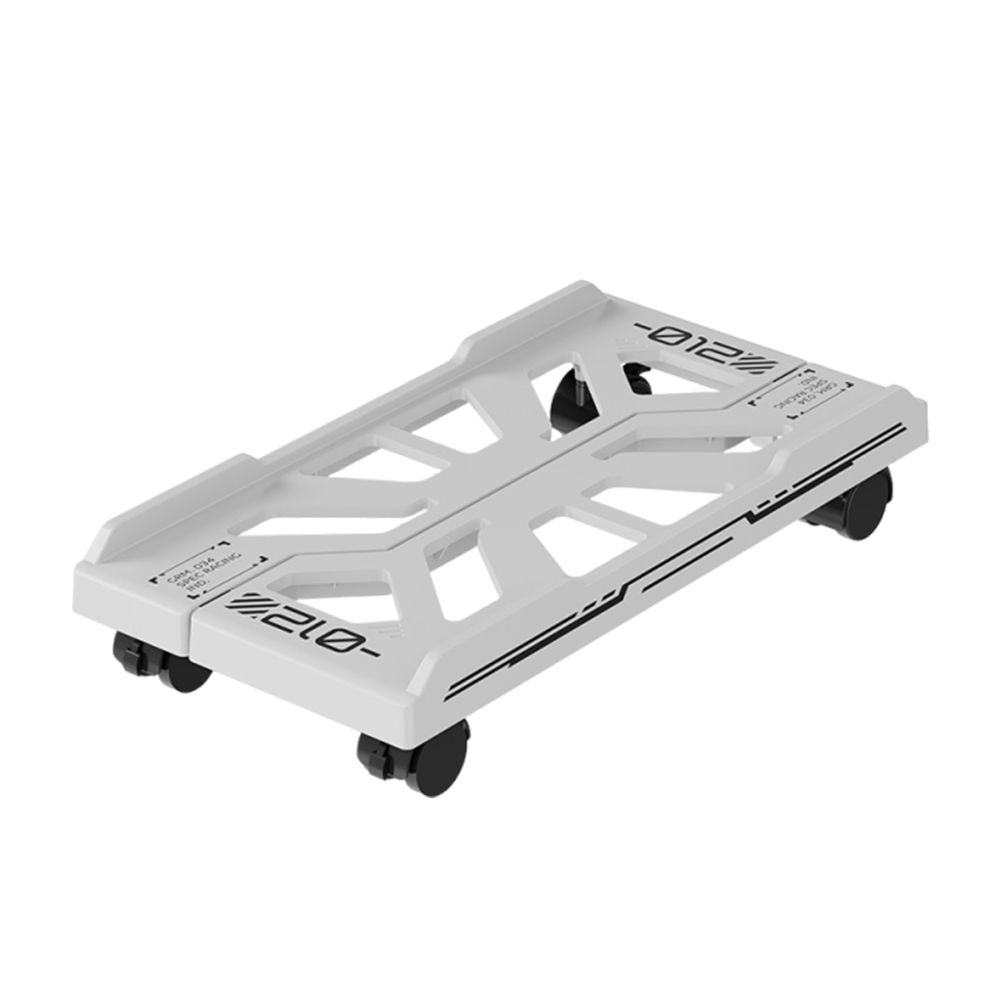 Pc Gaming Lounge - Adjustable Mobile CPU Stand Under Desk