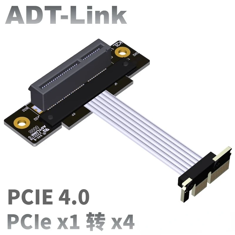 Pcie Riser Cable - ADT-Link PCI Express 4.0 X4 To