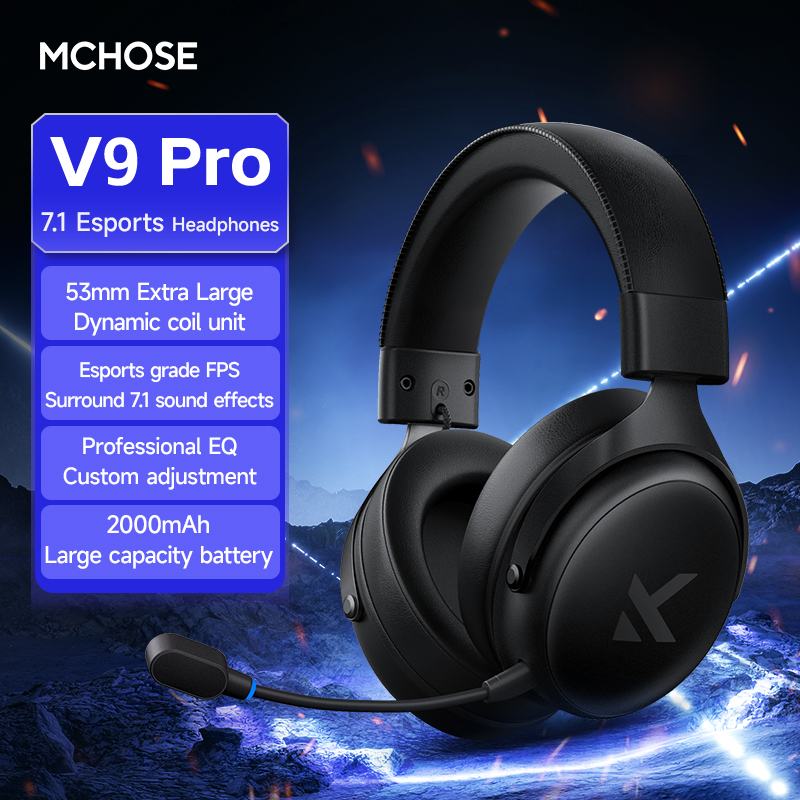 Pc Gaming Earphones - MCHOSE V9 Pro 2 Headset with