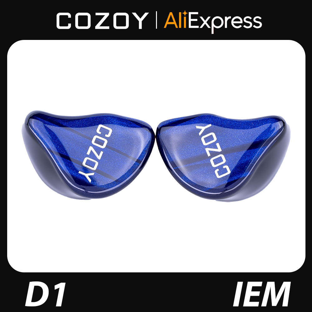 Pc Gaming Earphones - COZOY D1 IEM HIFI 10mm Graphene