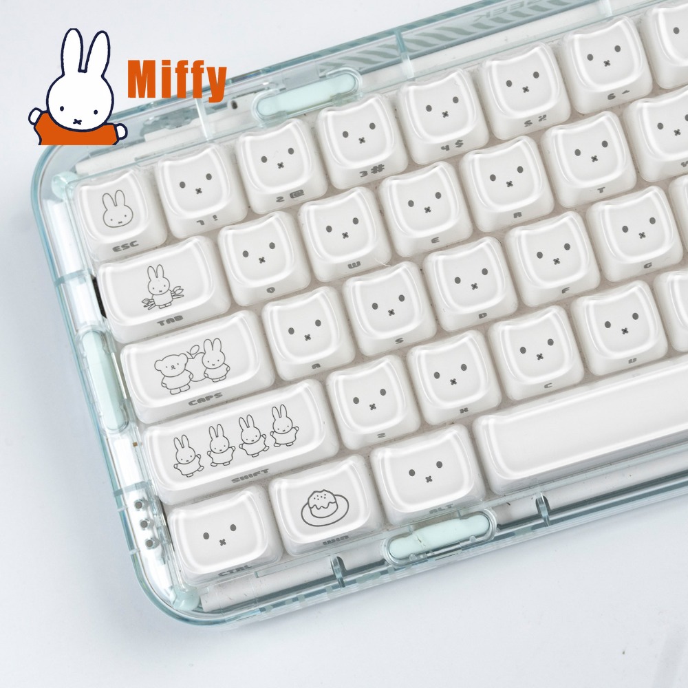Kawaii Miffy Keycaps Cute Rabb - огляд і ціна Pc Gaming Lounge