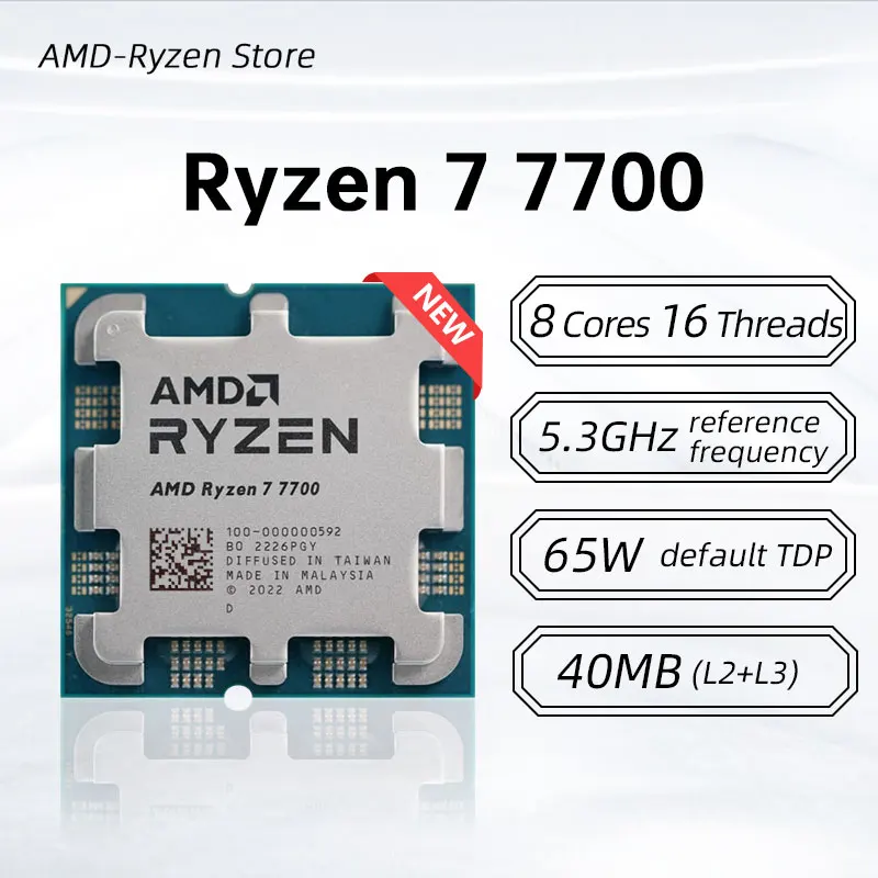 New AMD Ryzen 7 7700 Processor - огляд і ціна Pc Gaming Amd Ryzen 7