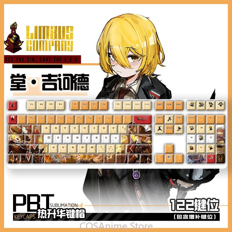 Anime Limbus Company Don Quixo - огляд і ціна Mechanical Keyboard