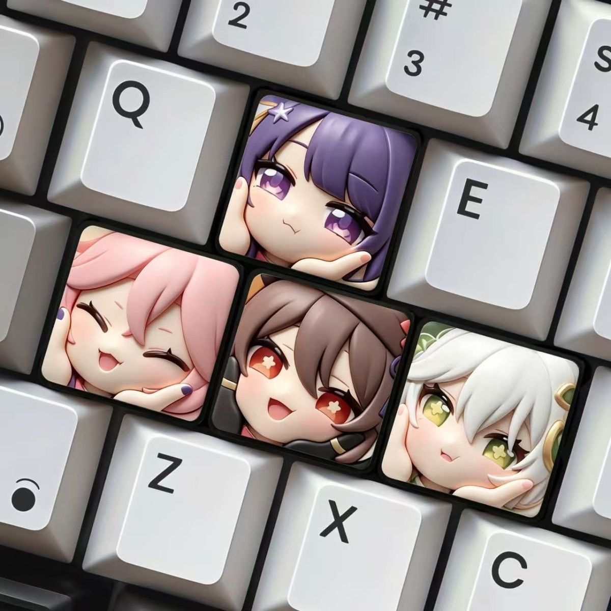 Genshin Impact Raiden Shogun A - огляд і ціна Mechanical Keyboard