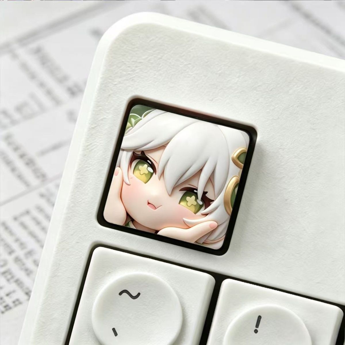 Genshin Impact Raiden Shogun A - огляд і ціна Mechanical Keyboard