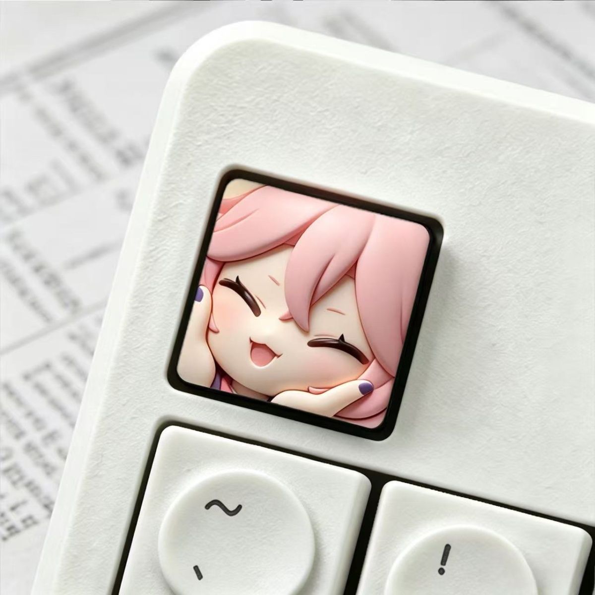 Genshin Impact Raiden Shogun A - огляд і ціна Mechanical Keyboard
