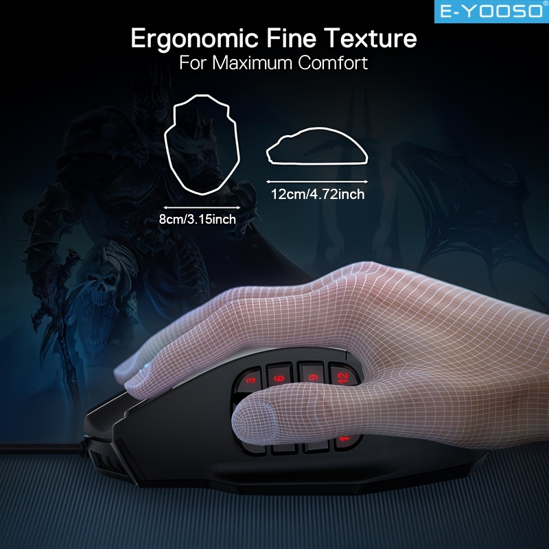 E-YOOSO RGB Wired Gaming Mouse - огляд і ціна Pc Gaming Editing