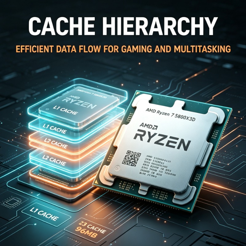 Ryzen 7 5800X3D PC Gaming Proc - огляд і ціна Pc Gaming Amd Ryzen 7