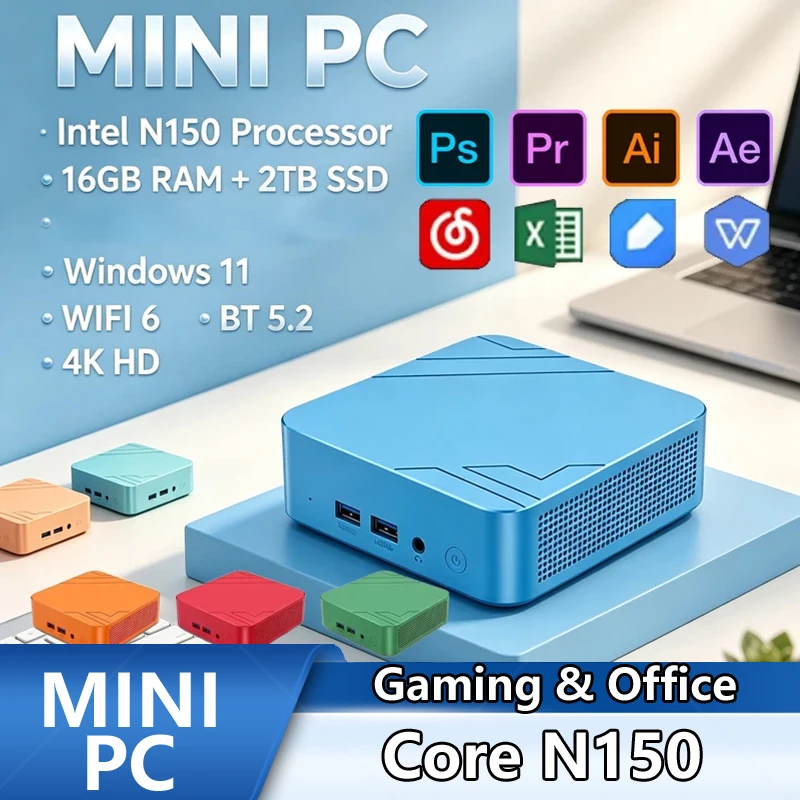 N150 Colorful Mini PC,16GB+2TB - огляд і ціна Pc Gaming Editing