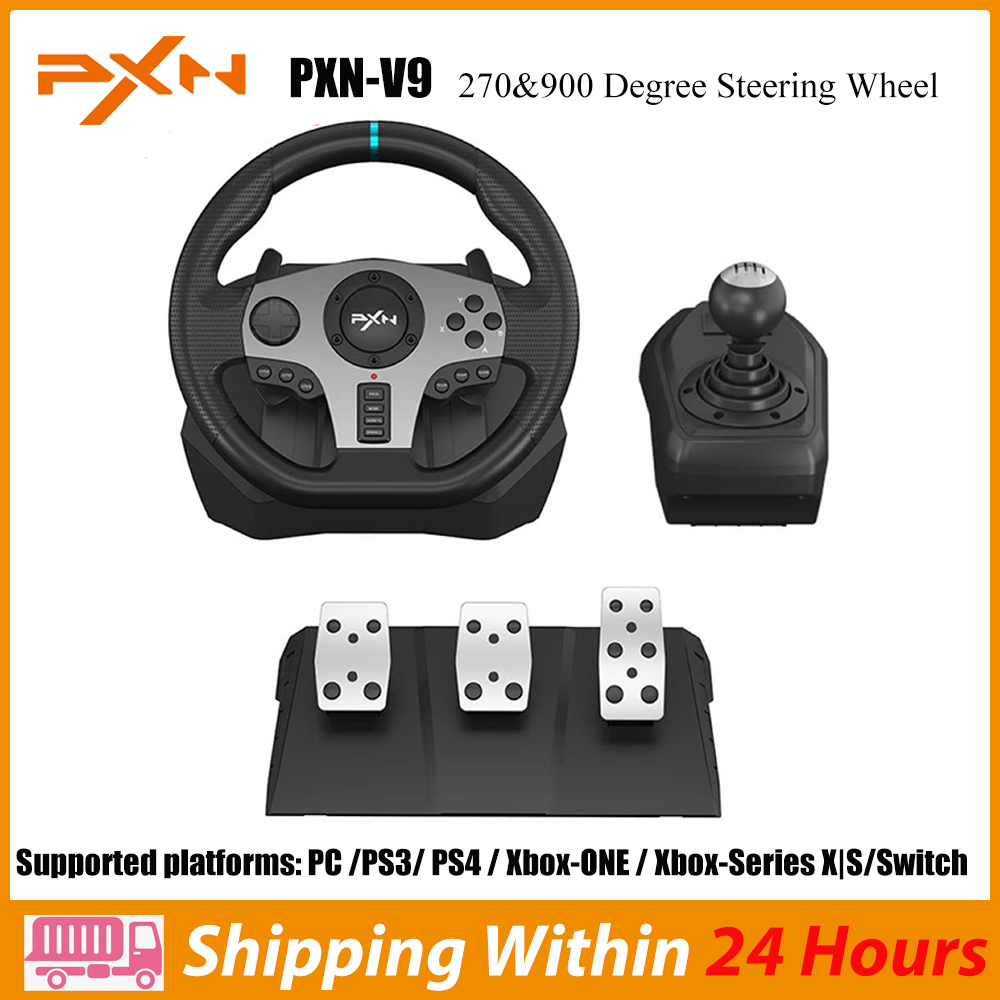 PXN V9 Volante PC Steering Whe - огляд і ціна Pc Gaming Xgear