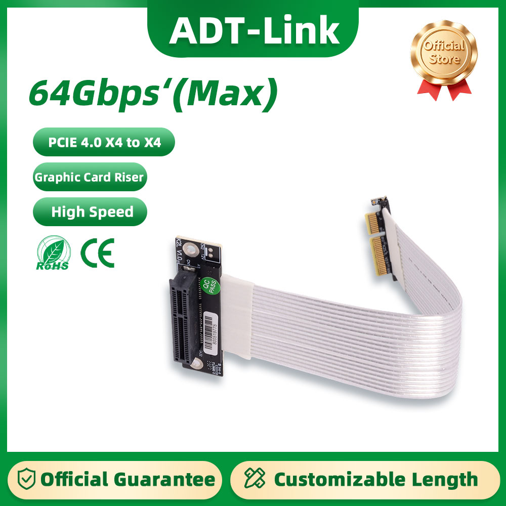 ADT-Link K22SL-TL PCIE 4.0 X4  - огляд і ціна Pcie Riser Cable