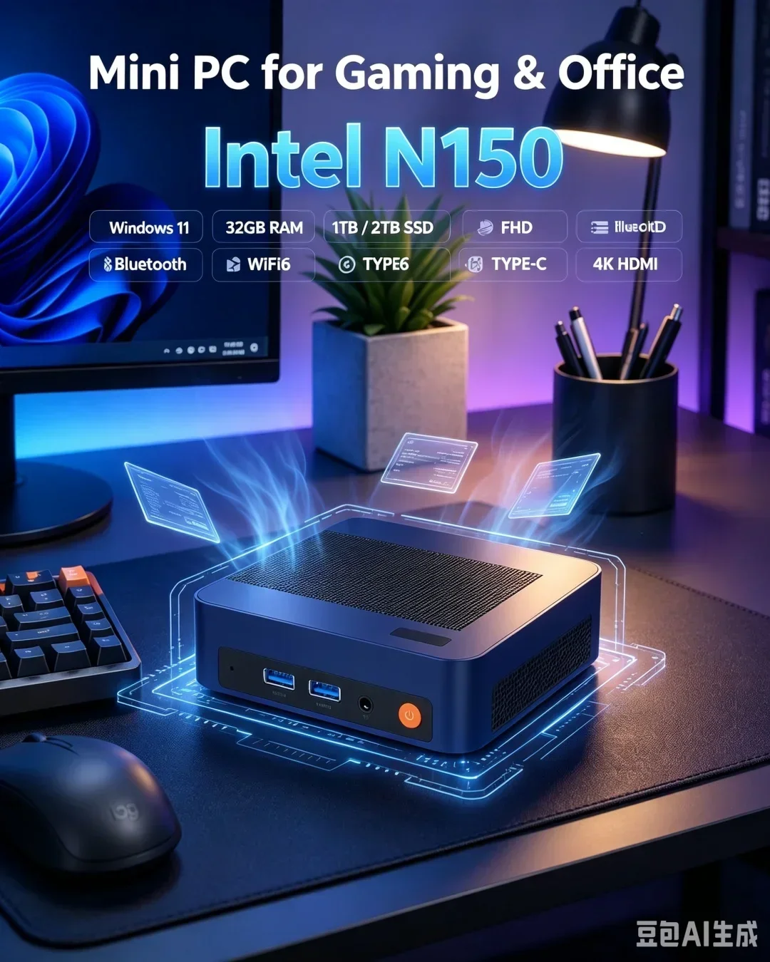 Vibrant Multicolor 16GBWiFi6 B - огляд і ціна Pc Gaming Editing