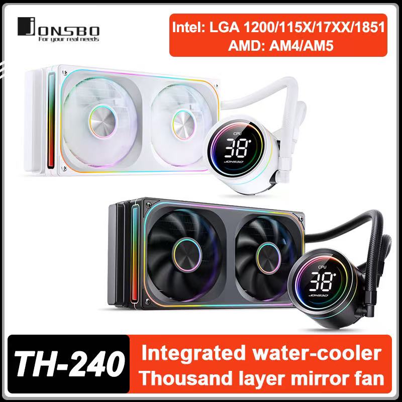 JONSBO TH-240 CPU Water Cooler - огляд і ціна Pc Gaming Liquid