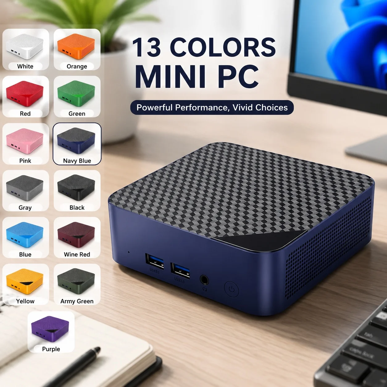 Portable Mini PC Intel Core N1 - огляд і ціна Pc Gaming Editing