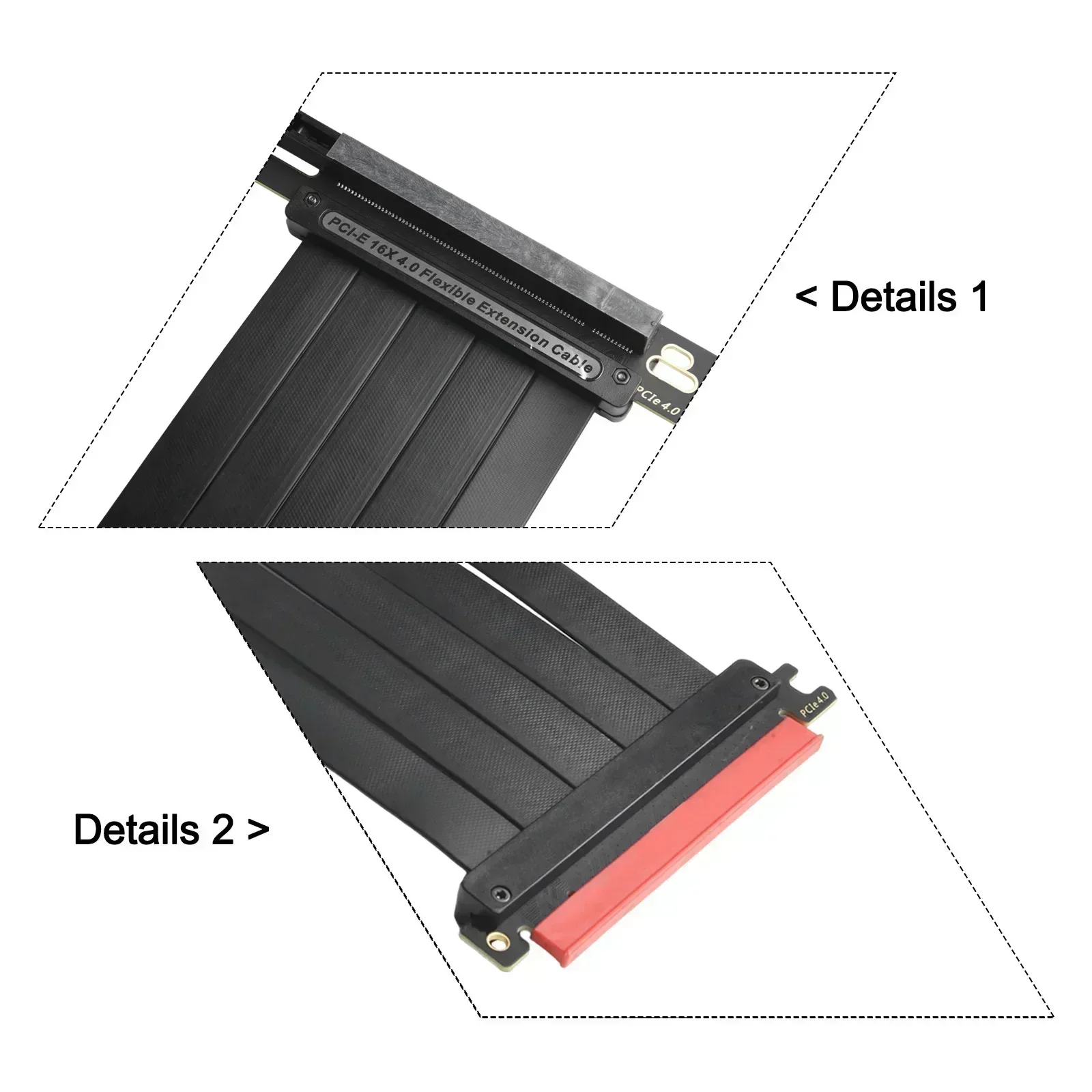 TEUCER PCI-E 4.0 X16 Riser Cab - огляд і ціна Pcie Riser Cable