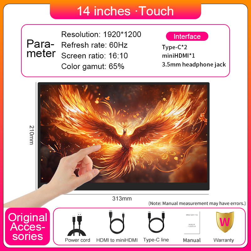 14inch Touchscreen Portable Mo - огляд і ціна Pc Gaming Gigabyte