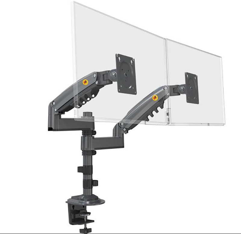 NB New H180 Full Motion 17'-27 - огляд і ціна Dual Monitor Arm