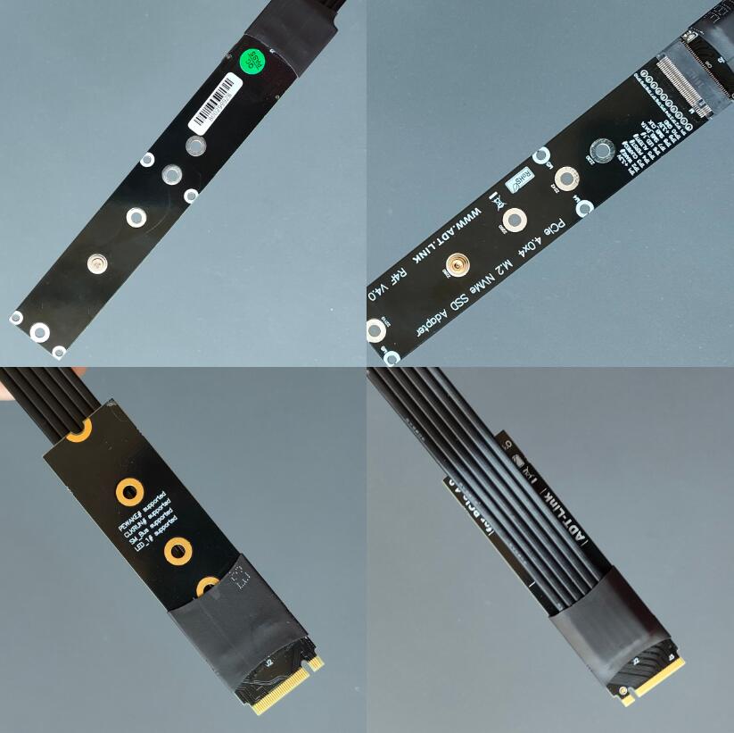 ADT-Link M.2 NVMe SSD Extensio - огляд і ціна Pcie Riser Cable