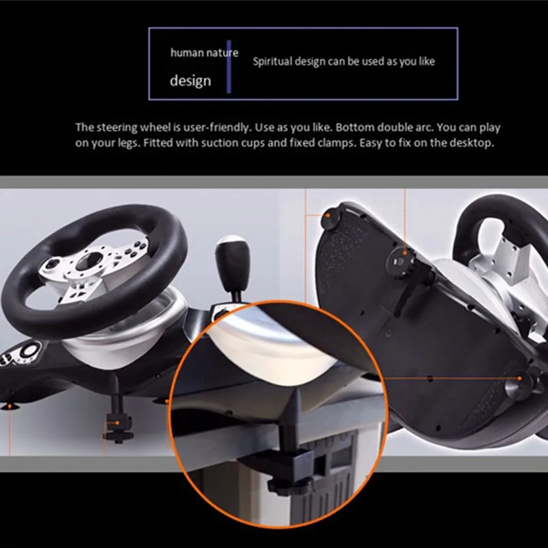 Computer Game Steering Wheel V - огляд і ціна Pc Gaming Xgear