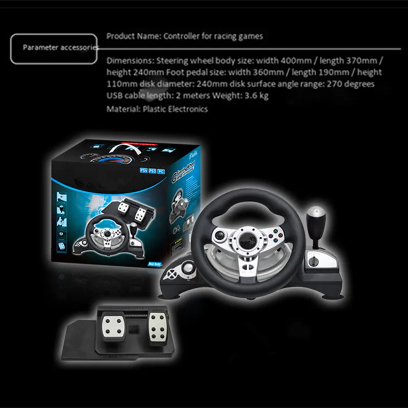 Computer Game Steering Wheel V - огляд і ціна Pc Gaming Xgear
