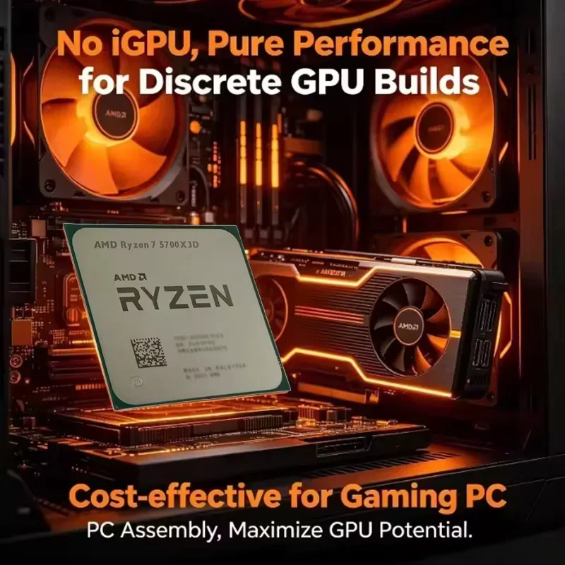 AMD Ryzen 7 5700X3D R7 5700X3D - огляд і ціна Pc Gaming Amd Ryzen 7