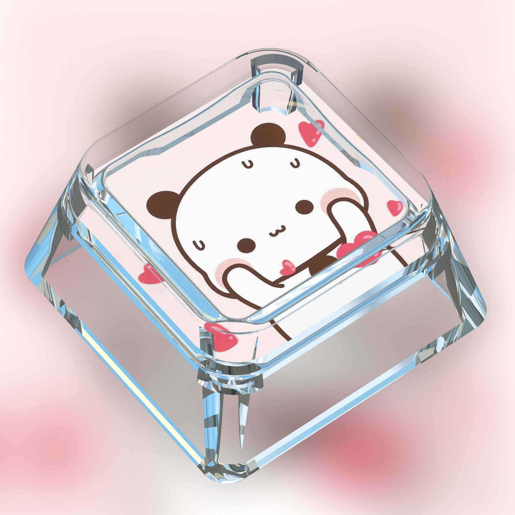 Cute Bubu Dudu Keycaps ABS Cus - огляд і ціна Mechanical Keyboard