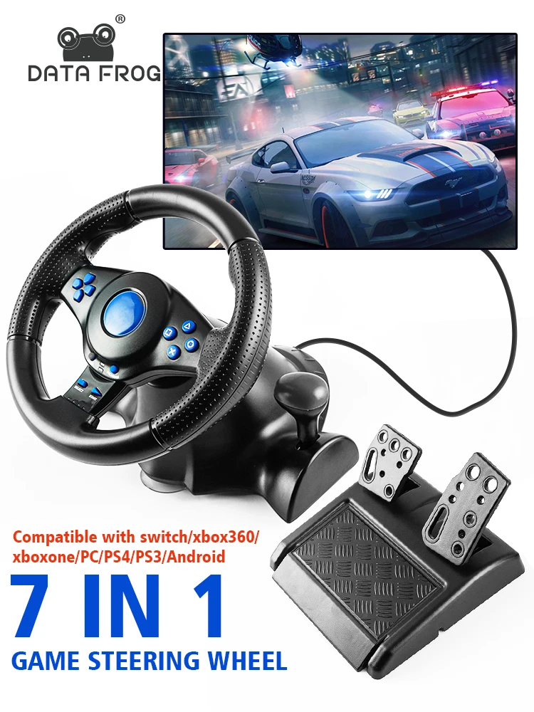 DATA FROG Racing Steering Whee - огляд і ціна Pc Gaming Xbox