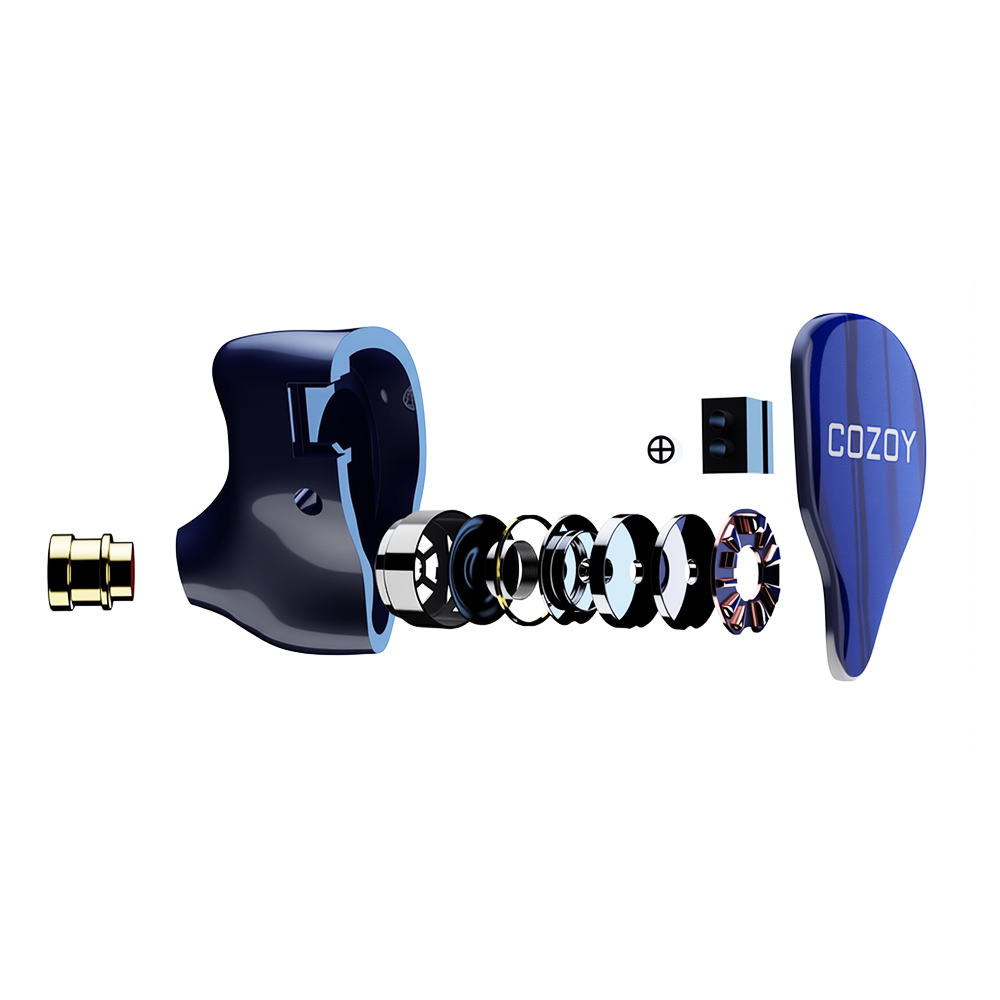 COZOY D1 IEM HIFI 10mm Graphen - огляд і ціна Pc Gaming Earphones